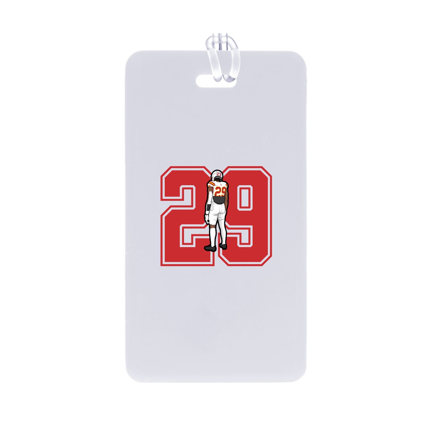 Bag Tag — Number in Classic