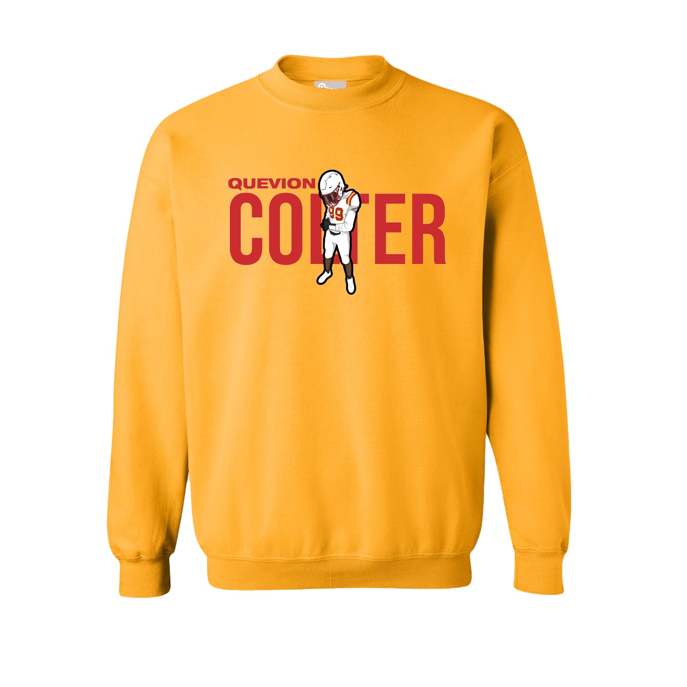 Fleece Crew — Player Name in Gold