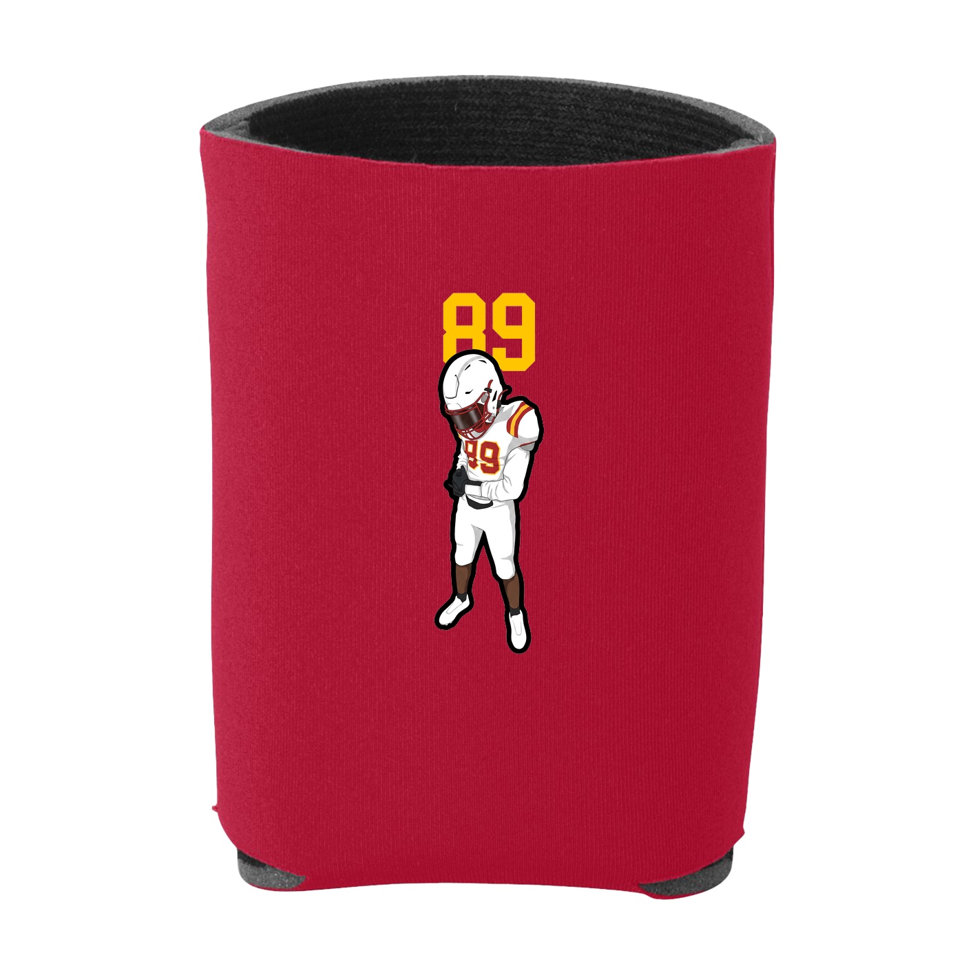 Can Holder — Number Top in Red
