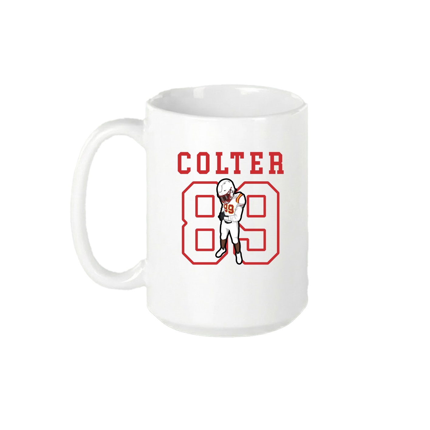 15oz Coffee Mug — Shirsey in White