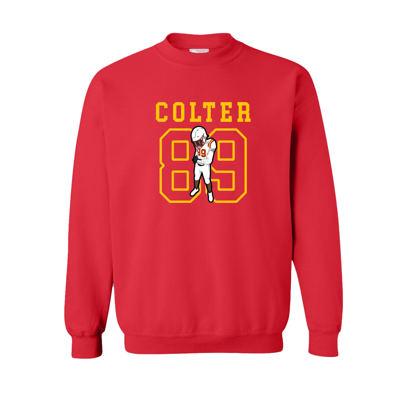 Fleece Crew — Shirsey in Red