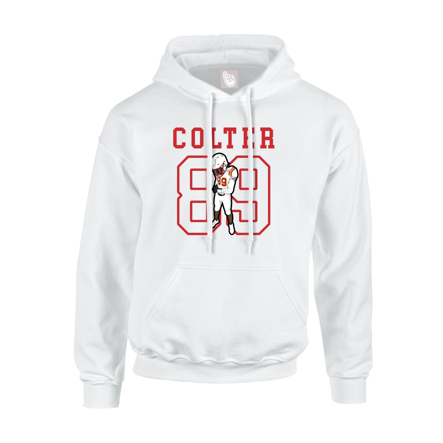 Youth Hoodie — Shirsey in White