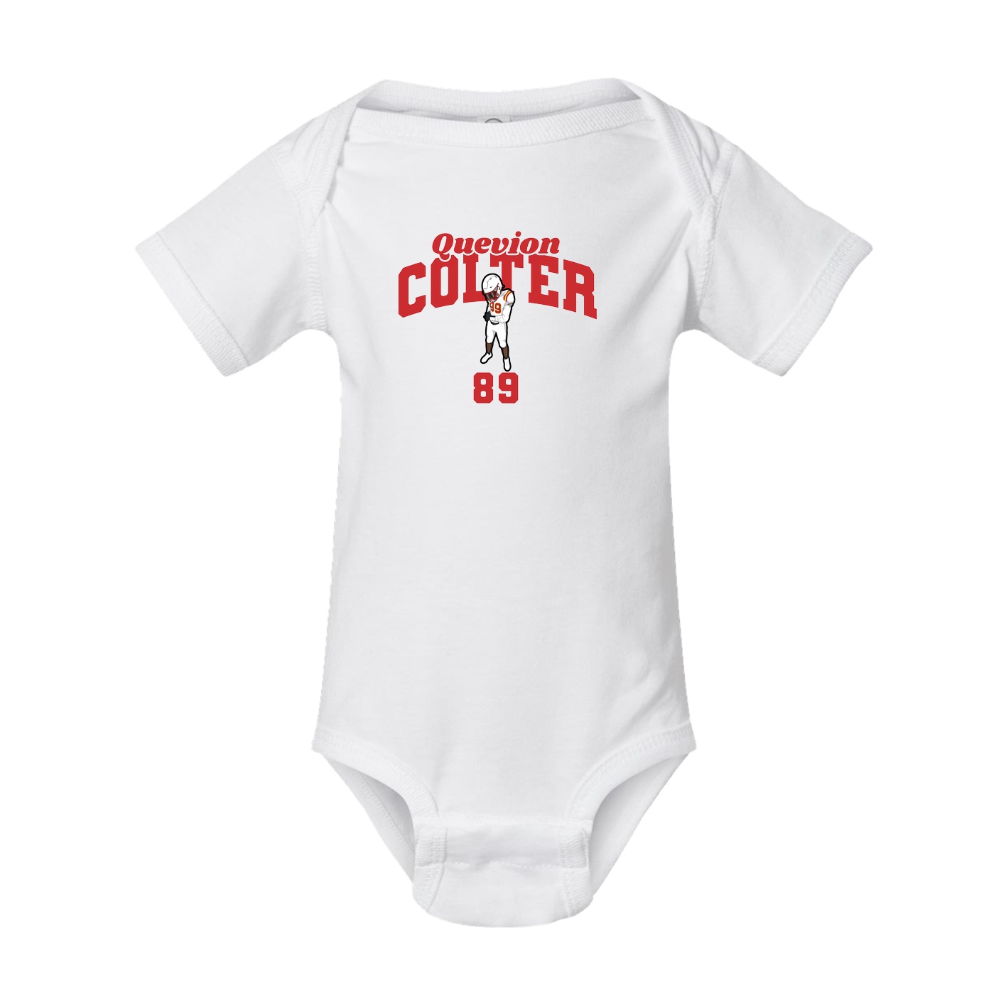 Baby Onesie — Signature Arch in White