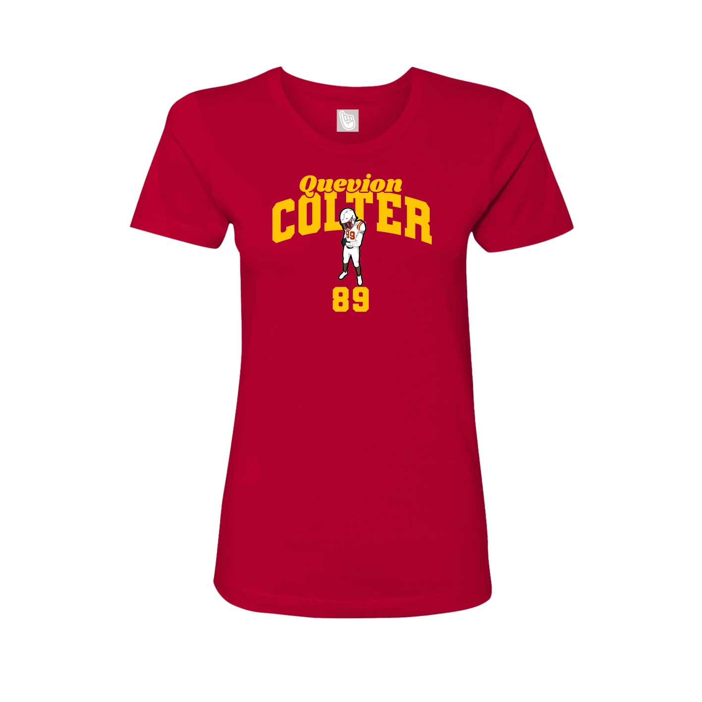 Womens Tee — Signature Arch in Red