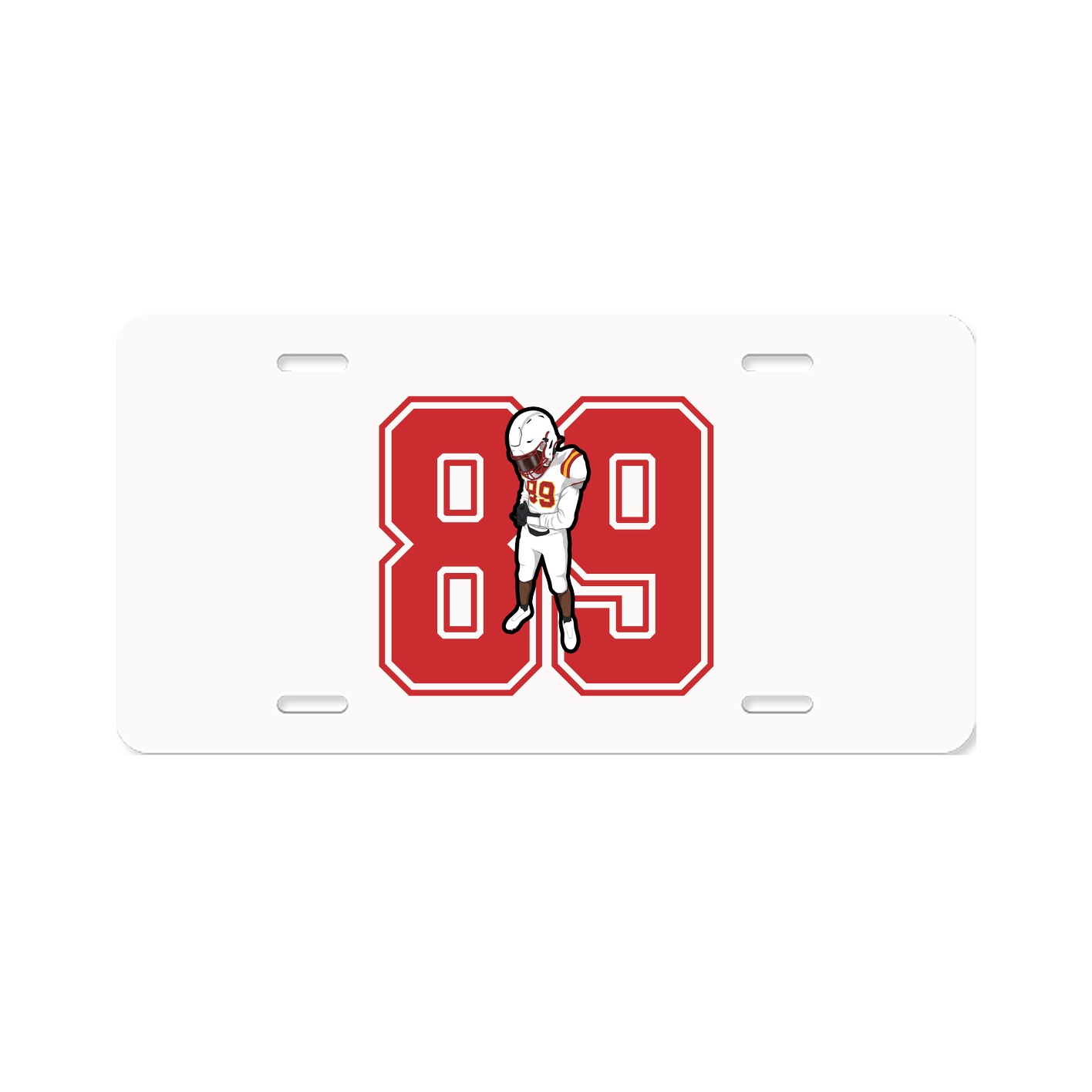 License Plate — Number in Classic