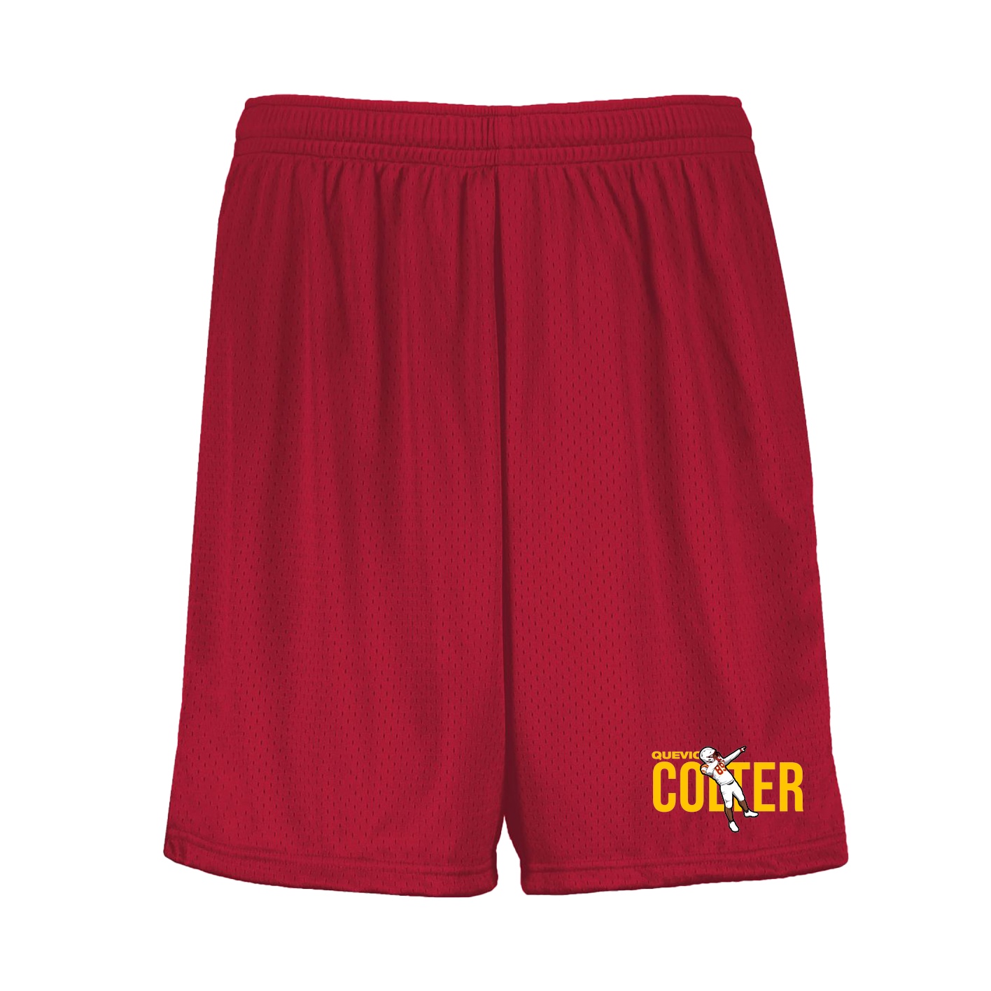 Shorts — Player Name in Red