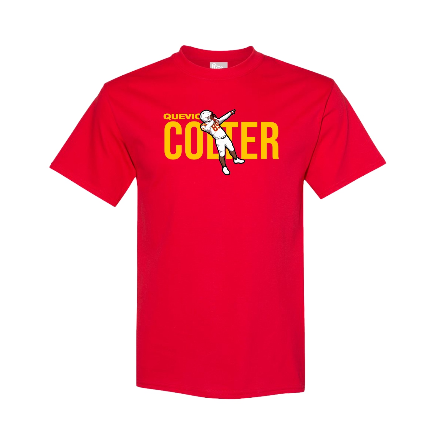Youth Tee — Player Name in Red