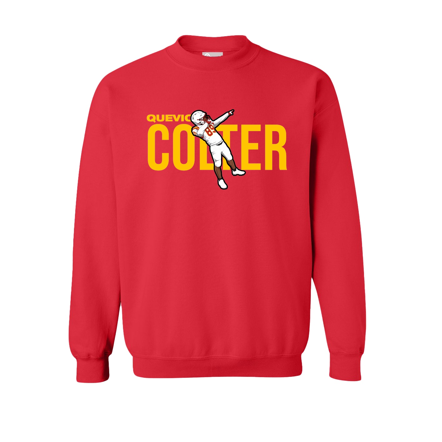 Fleece Crew — Player Name in Red