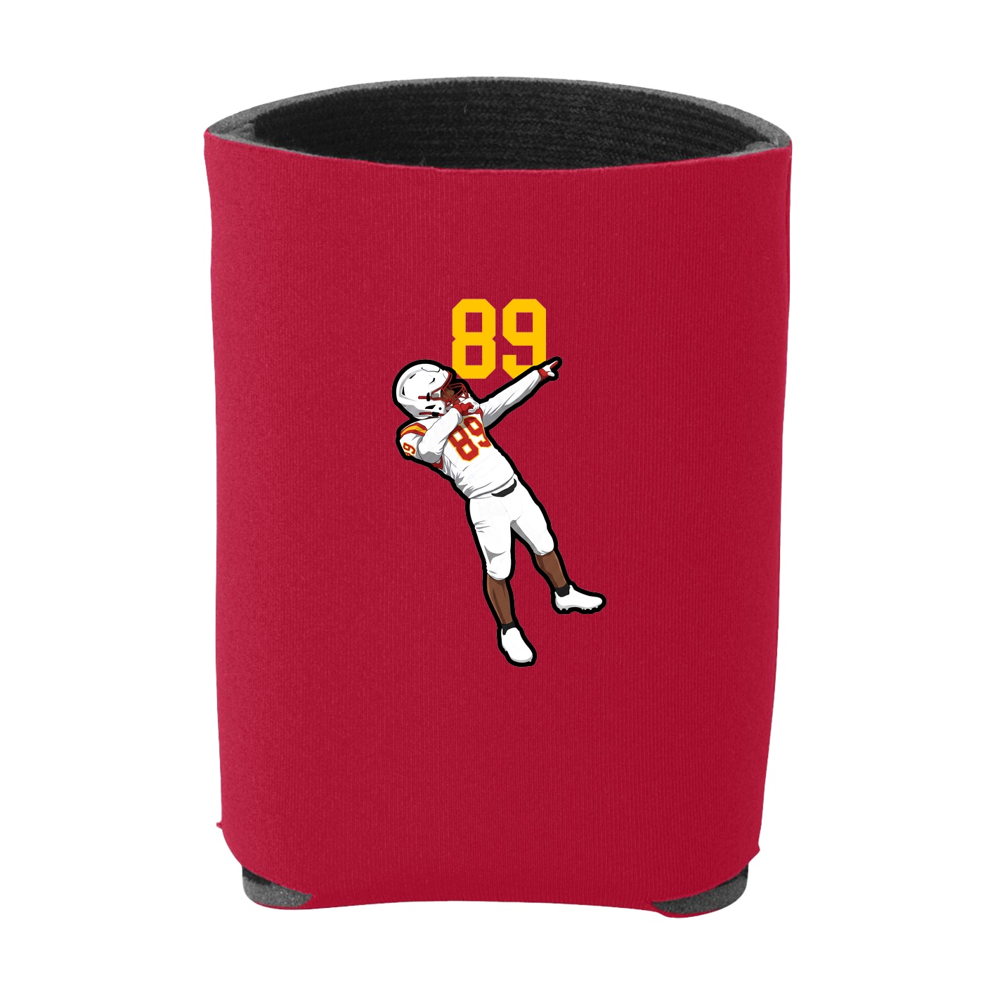 Can Holder — Number Top in Red