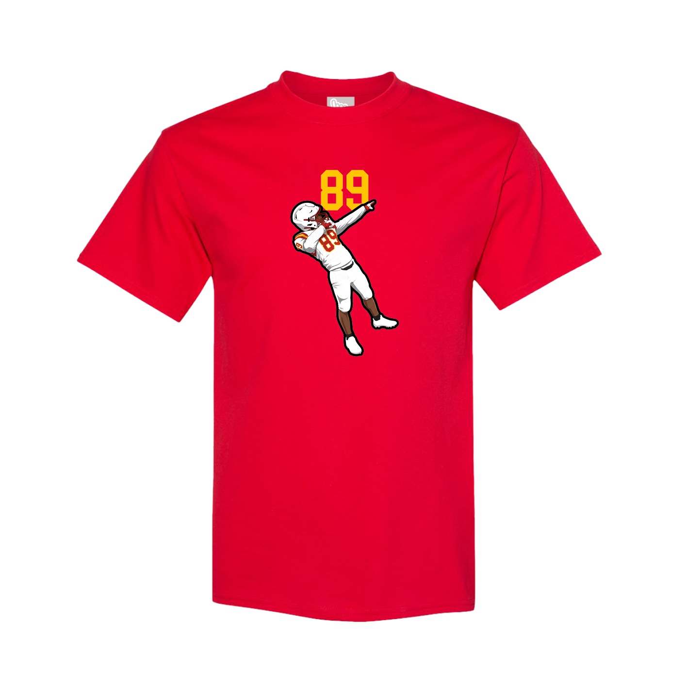 Tee — Number Top in Red
