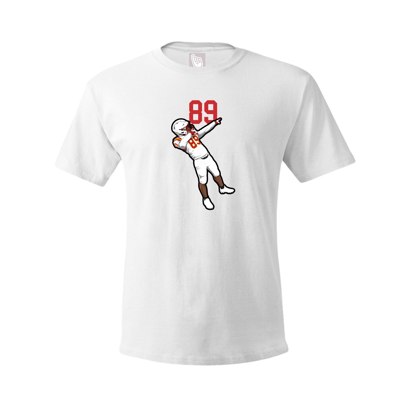 Tee — Number Top in White