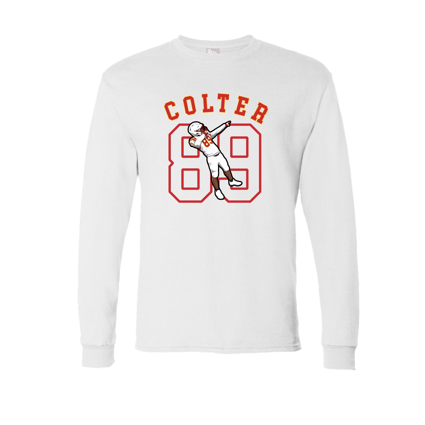 Long Sleeve Tee — Shirsey Arch in White