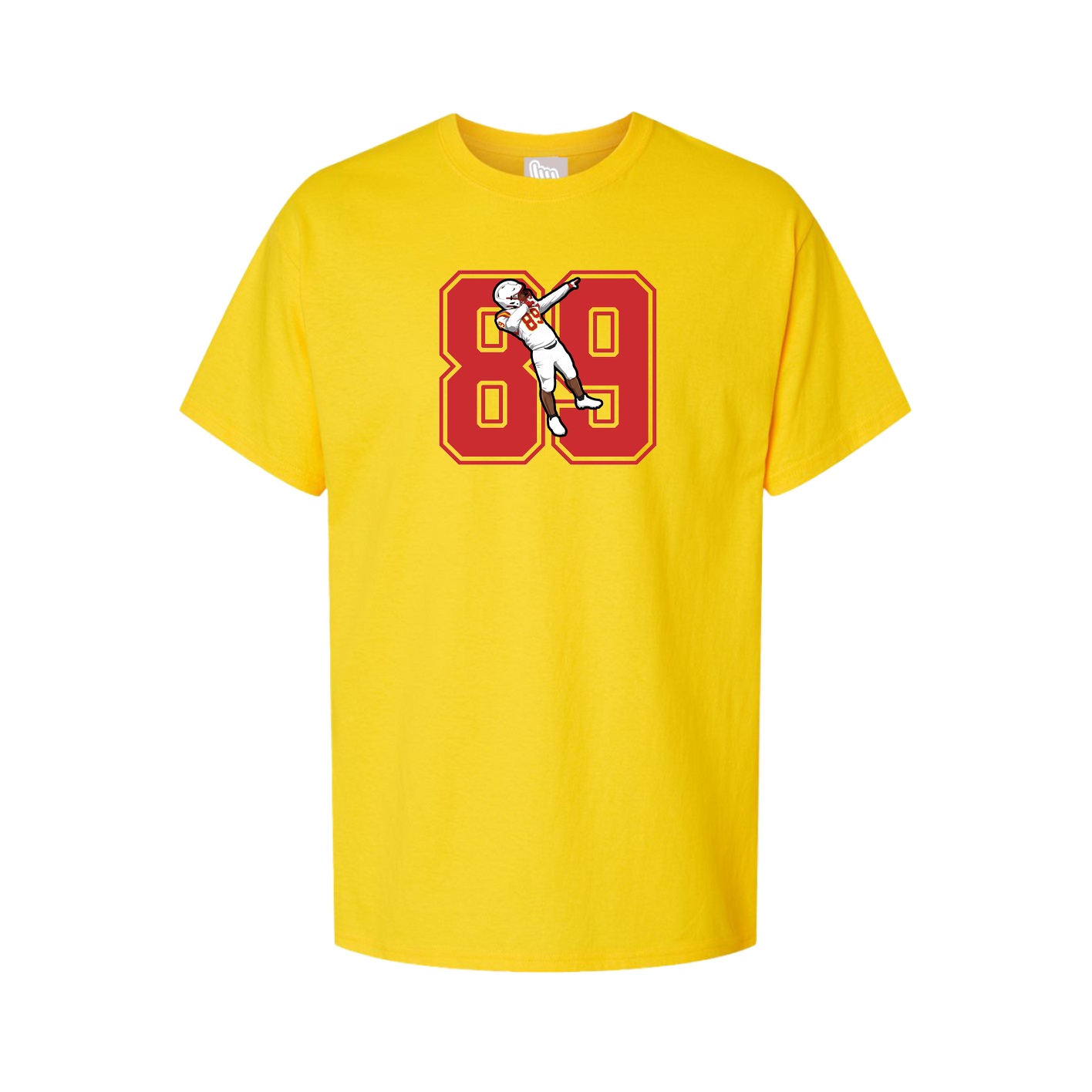 Youth Tee — Number in Gold