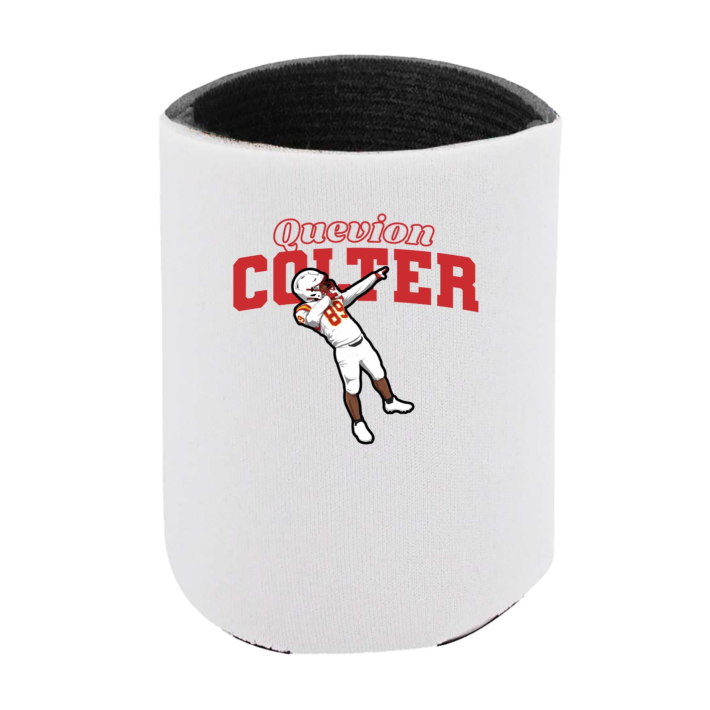 Can Holder — Name Arch in White