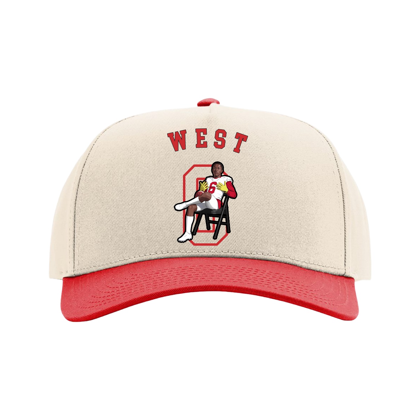 Full Fabric Five-Panel Champ Cap
