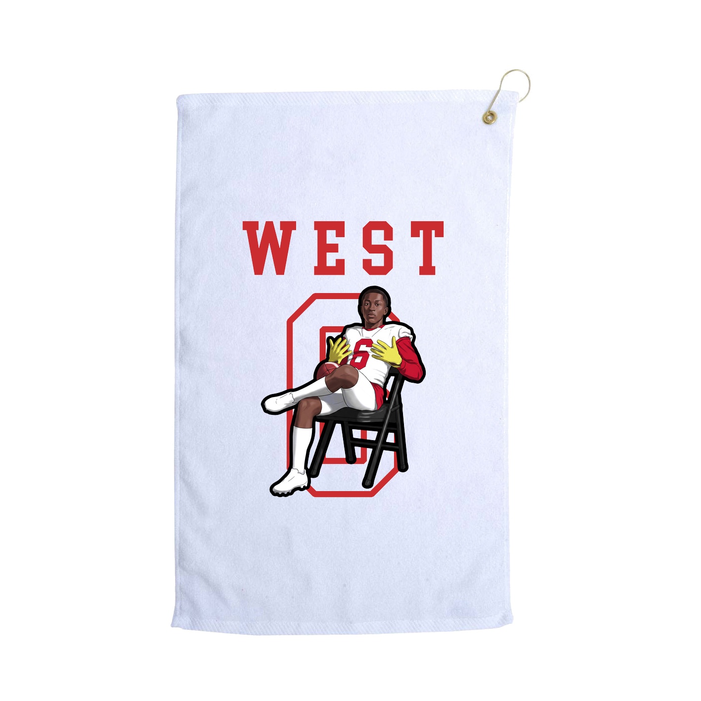 Golf Towel — Shirsey in White