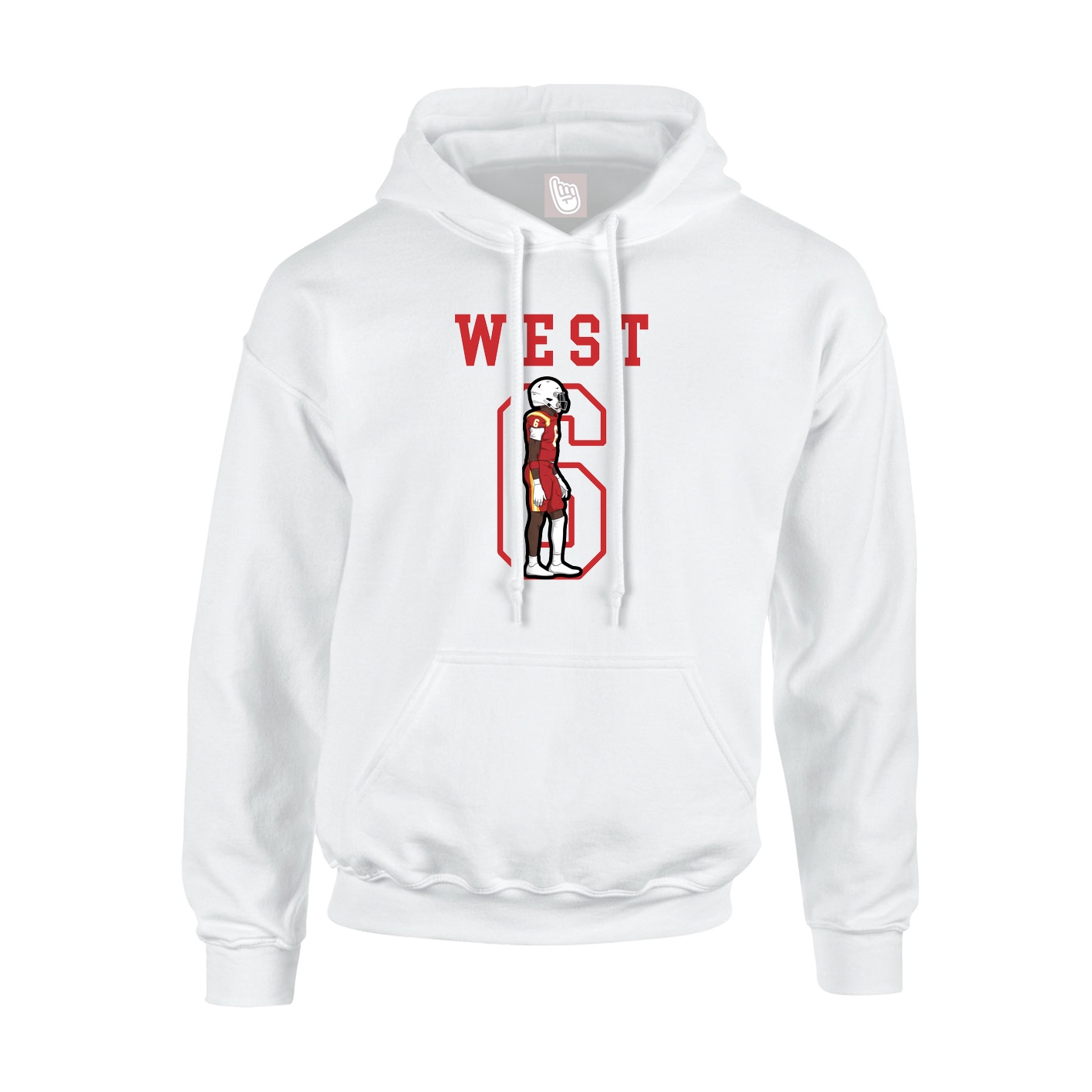 Youth Hoodie — Shirsey in White