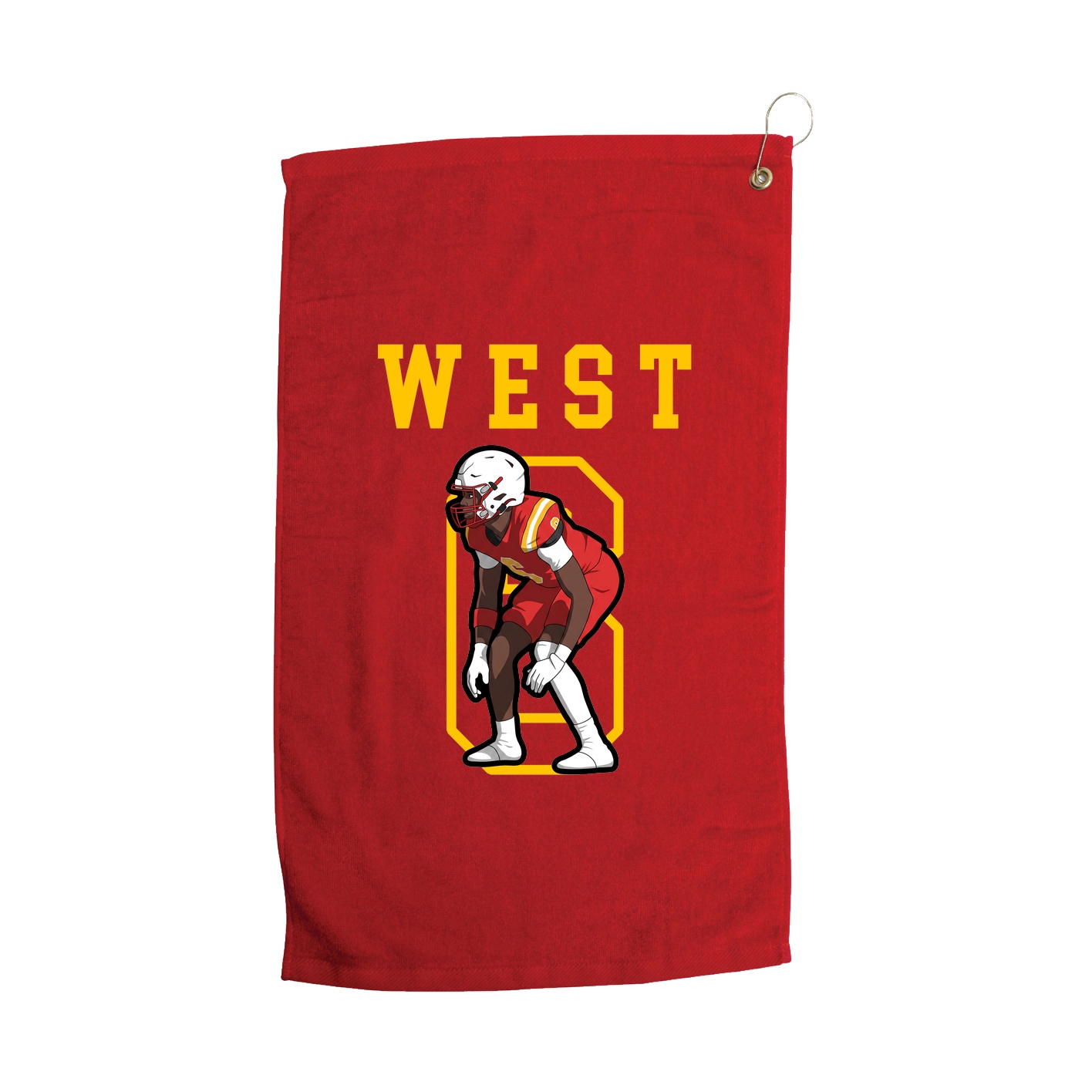 Golf Towel — Shirsey in Red
