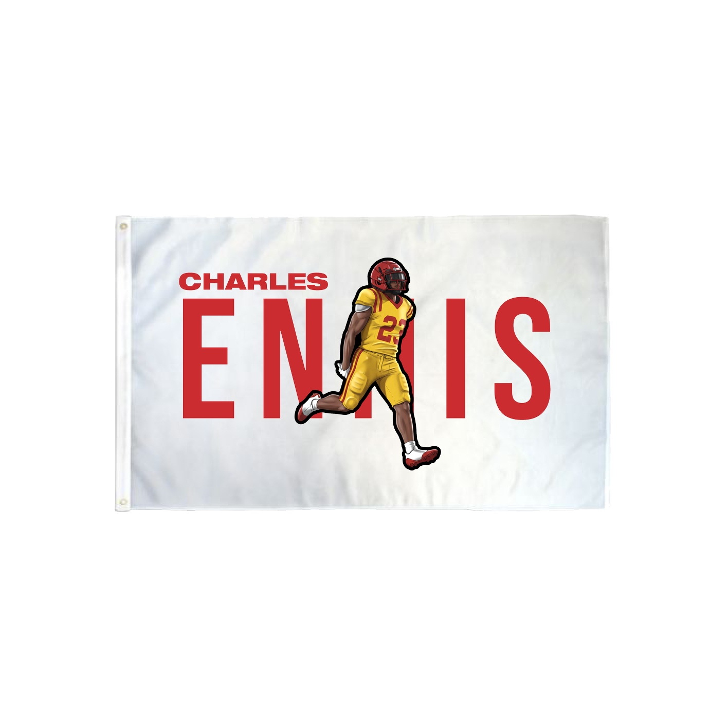 3x5 Flag — Player Name in Classic