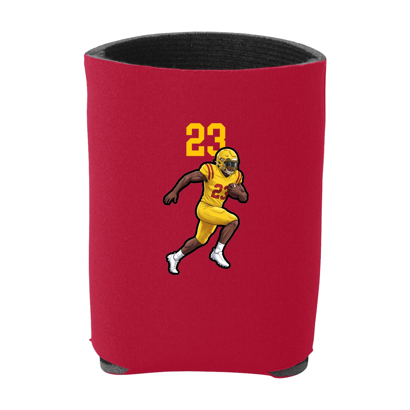 Can Holder — Number Top in Red