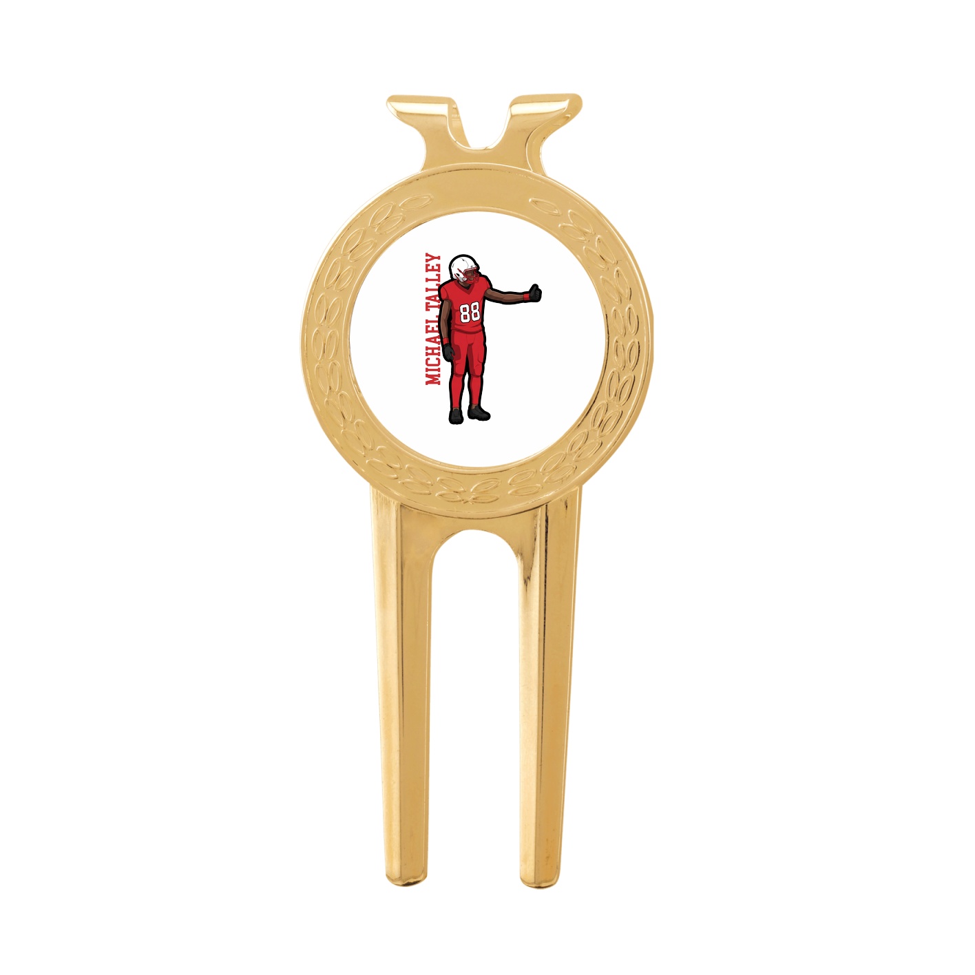 Divot Tool with Ball Marker — Name Vertical in Classic