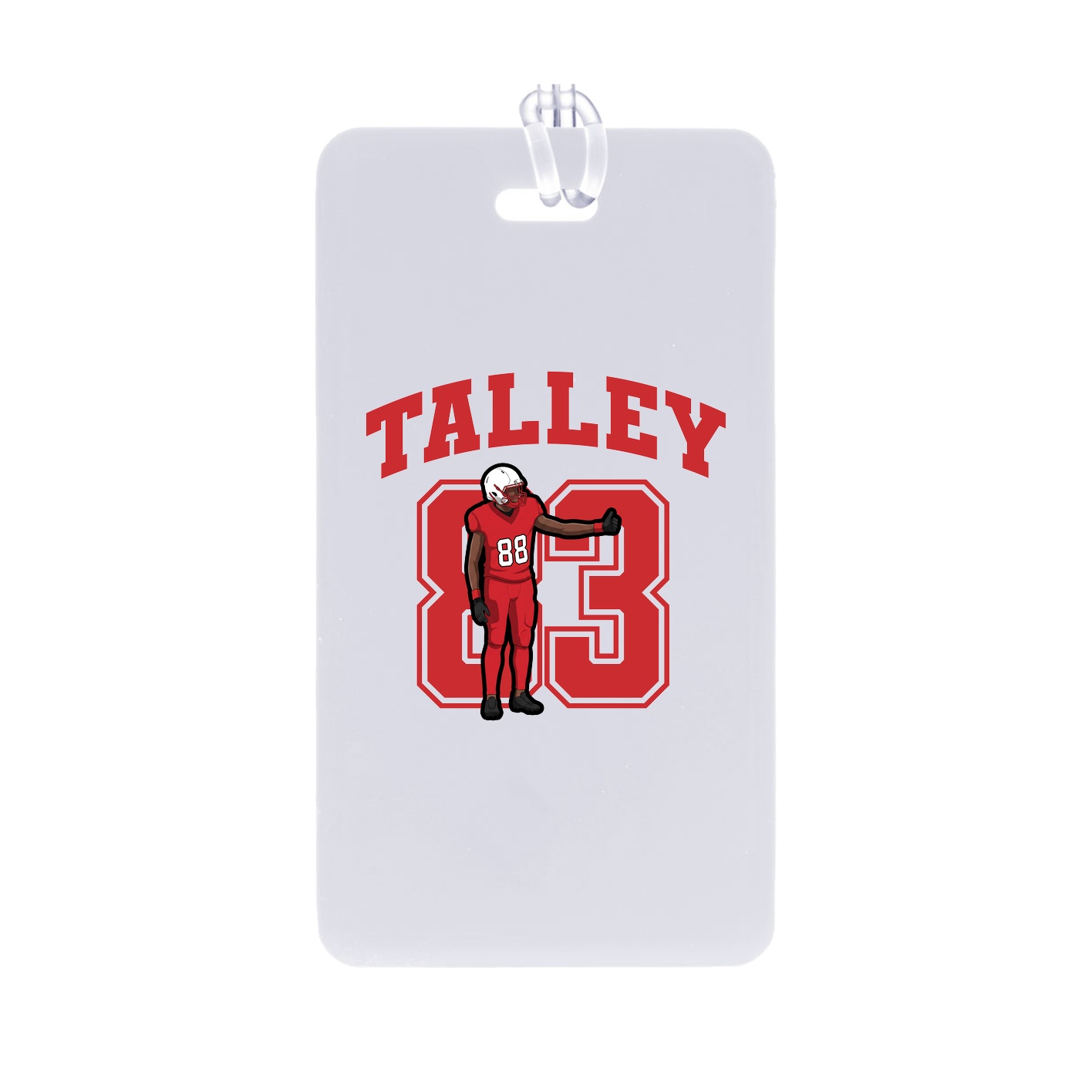 Bag Tag — Number in Classic