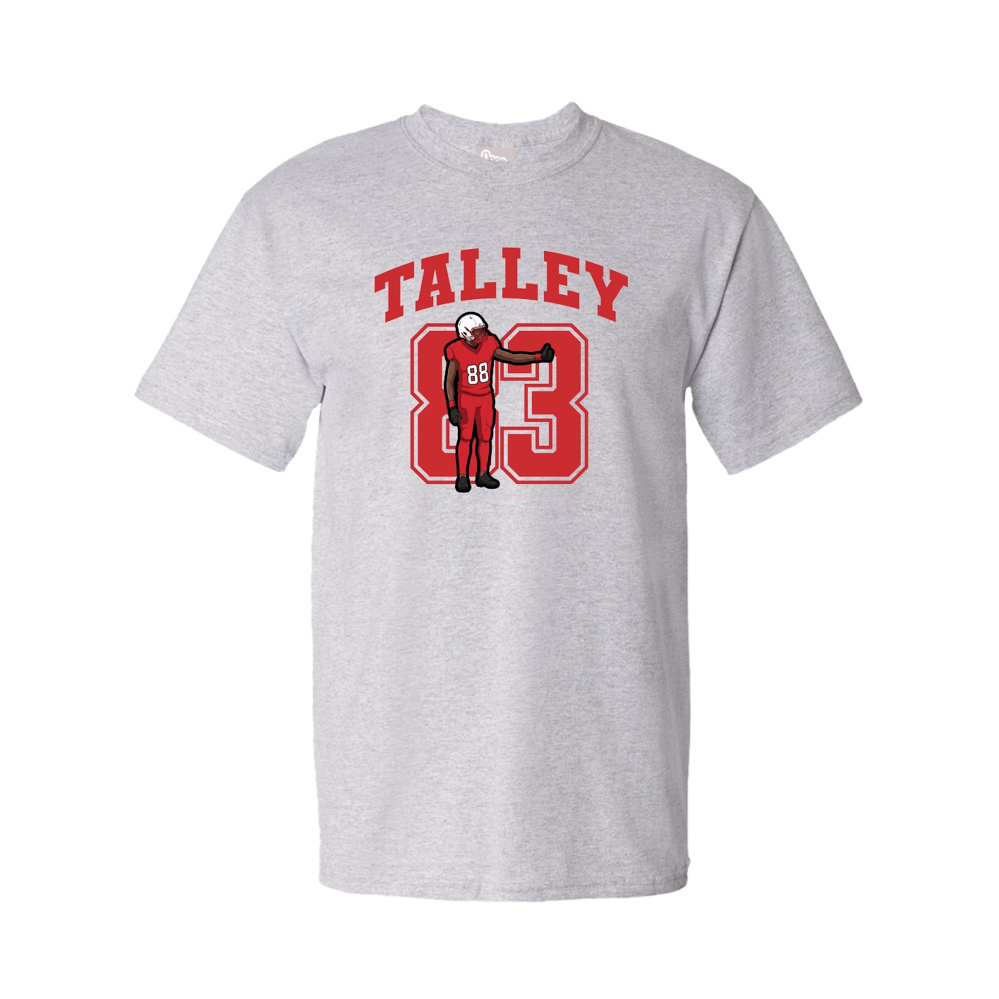 Tee — Number in Grey