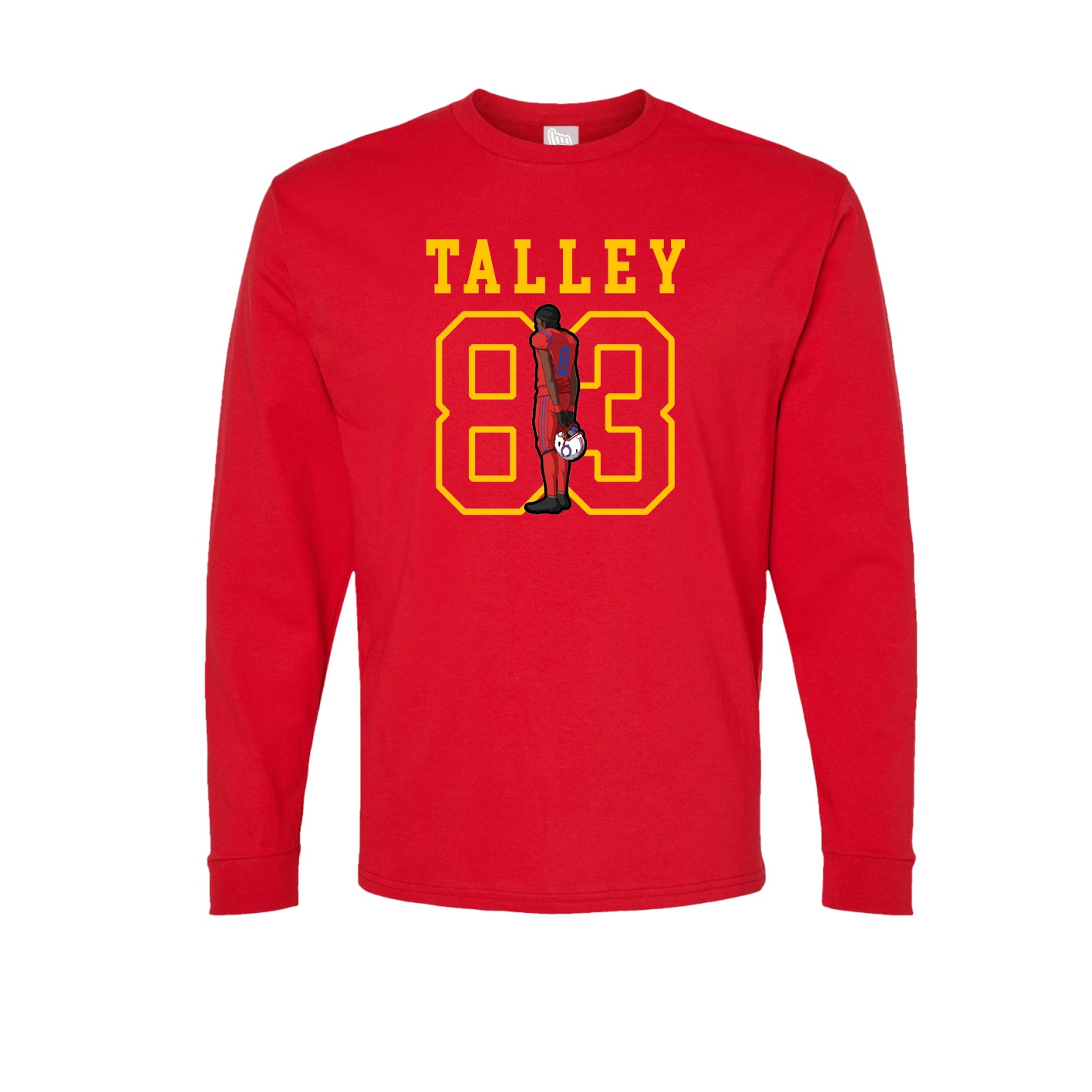 Long Sleeve Tee — Shirsey in Red