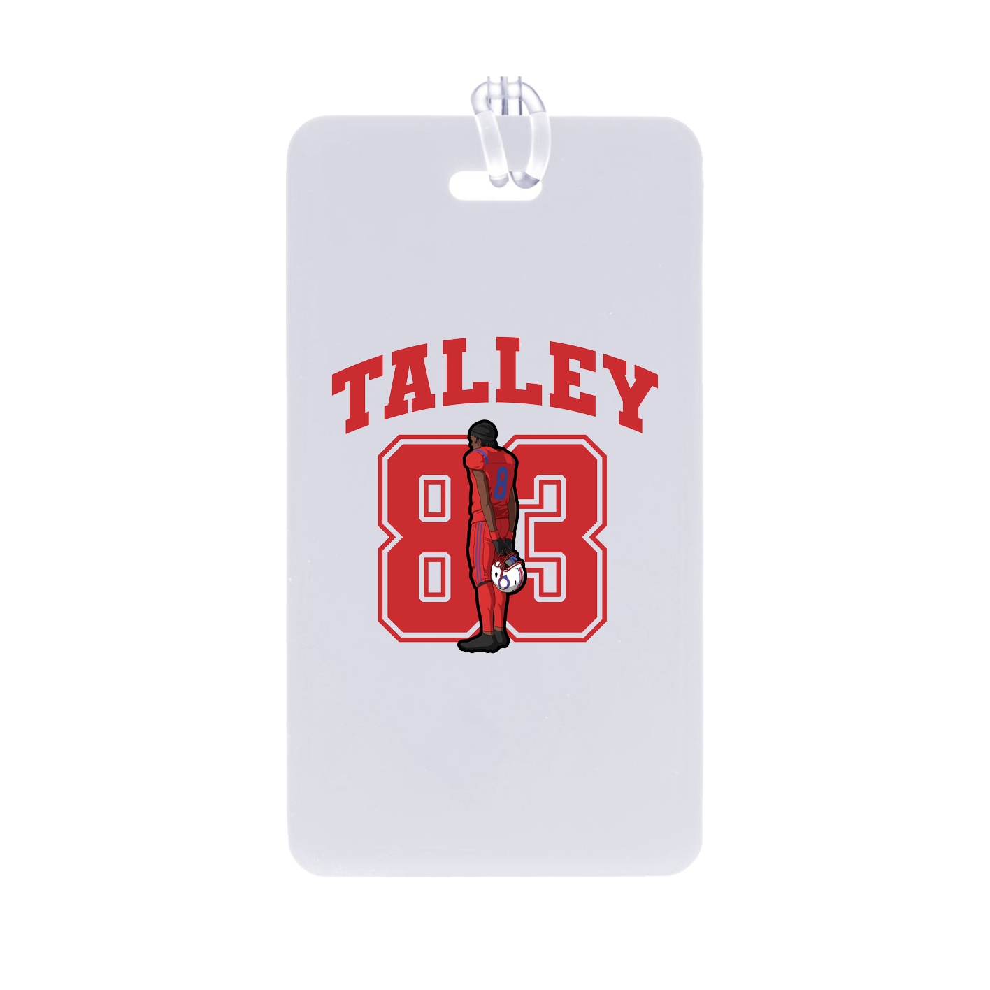 Bag Tag — Number in Classic