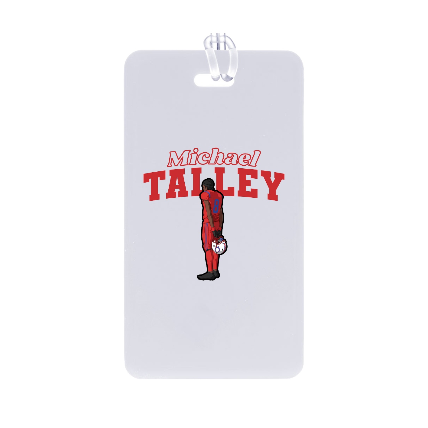 Bag Tag — Name Arch in Classic