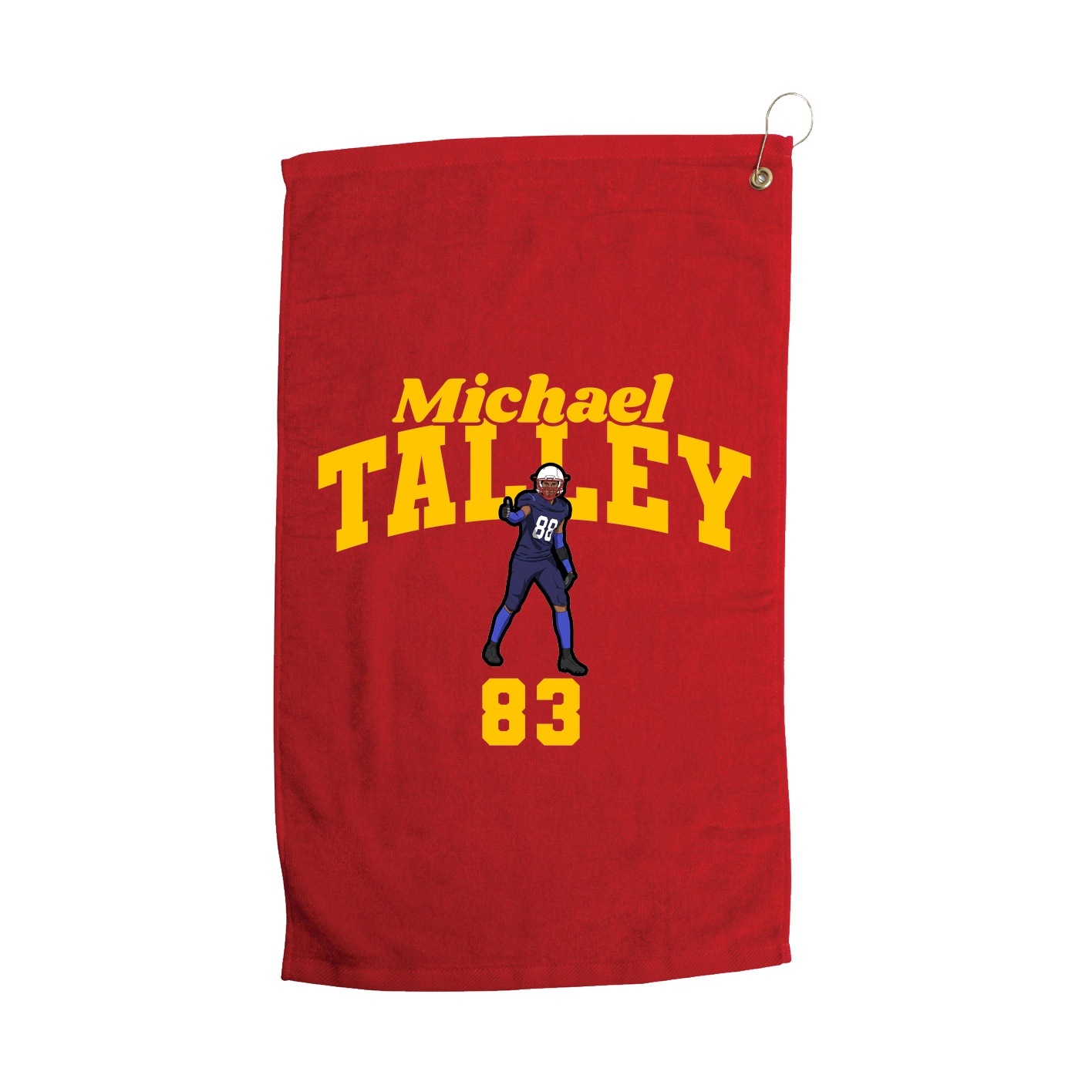 Golf Towel — Signature Arch in Red