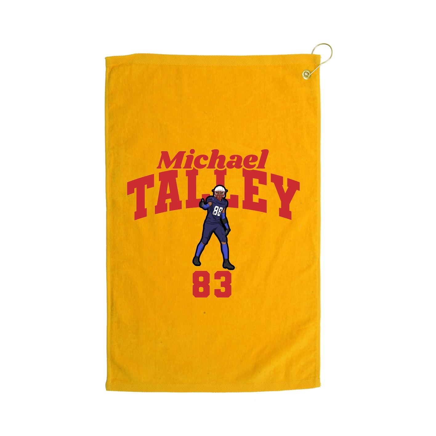 Golf Towel — Signature Arch in Gold