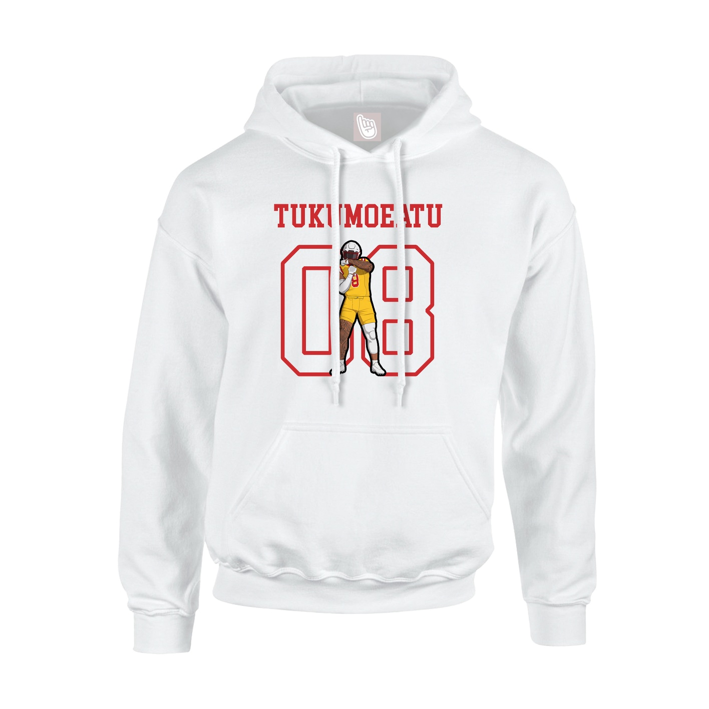 Hoodie — Shirsey in White