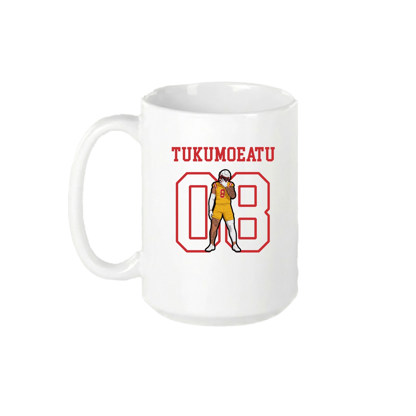 15oz Coffee Mug — Shirsey in White