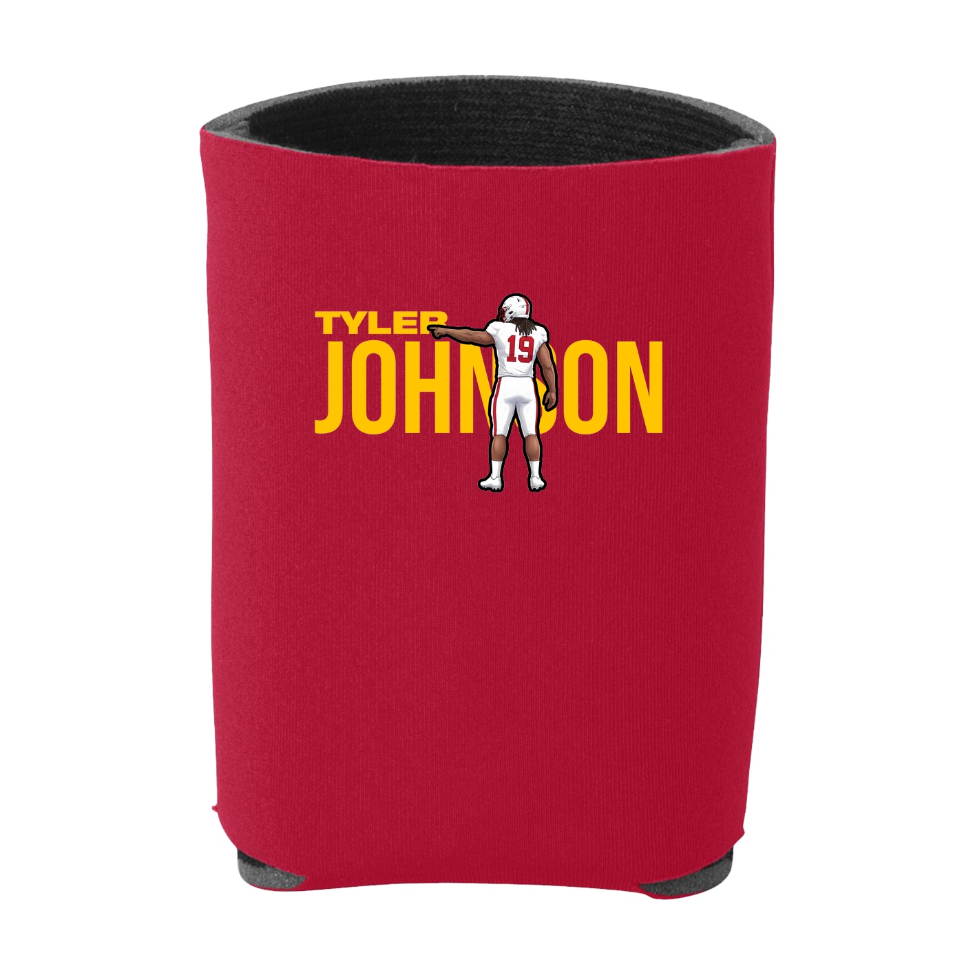 Can Holder — Player Name in Red
