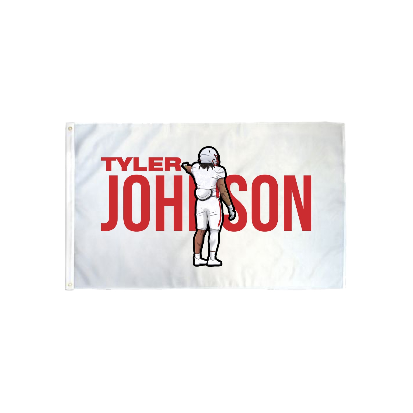 3x5 Flag — Player Name in Classic