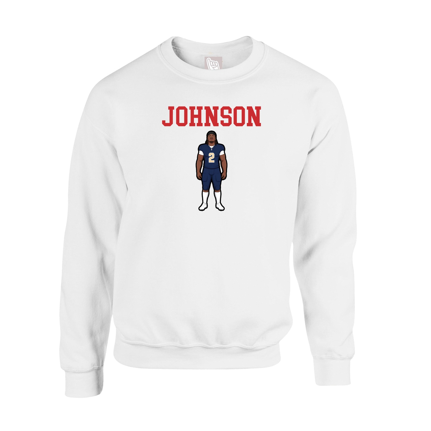 Fleece Crew — Shirsey in White