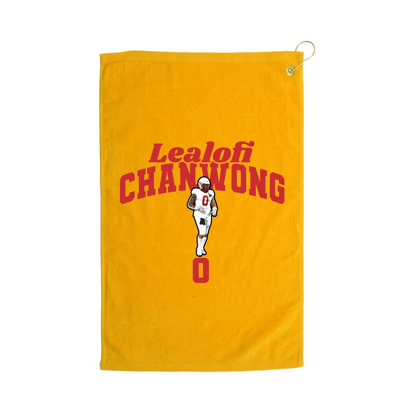 Golf Towel — Signature Arch in Gold