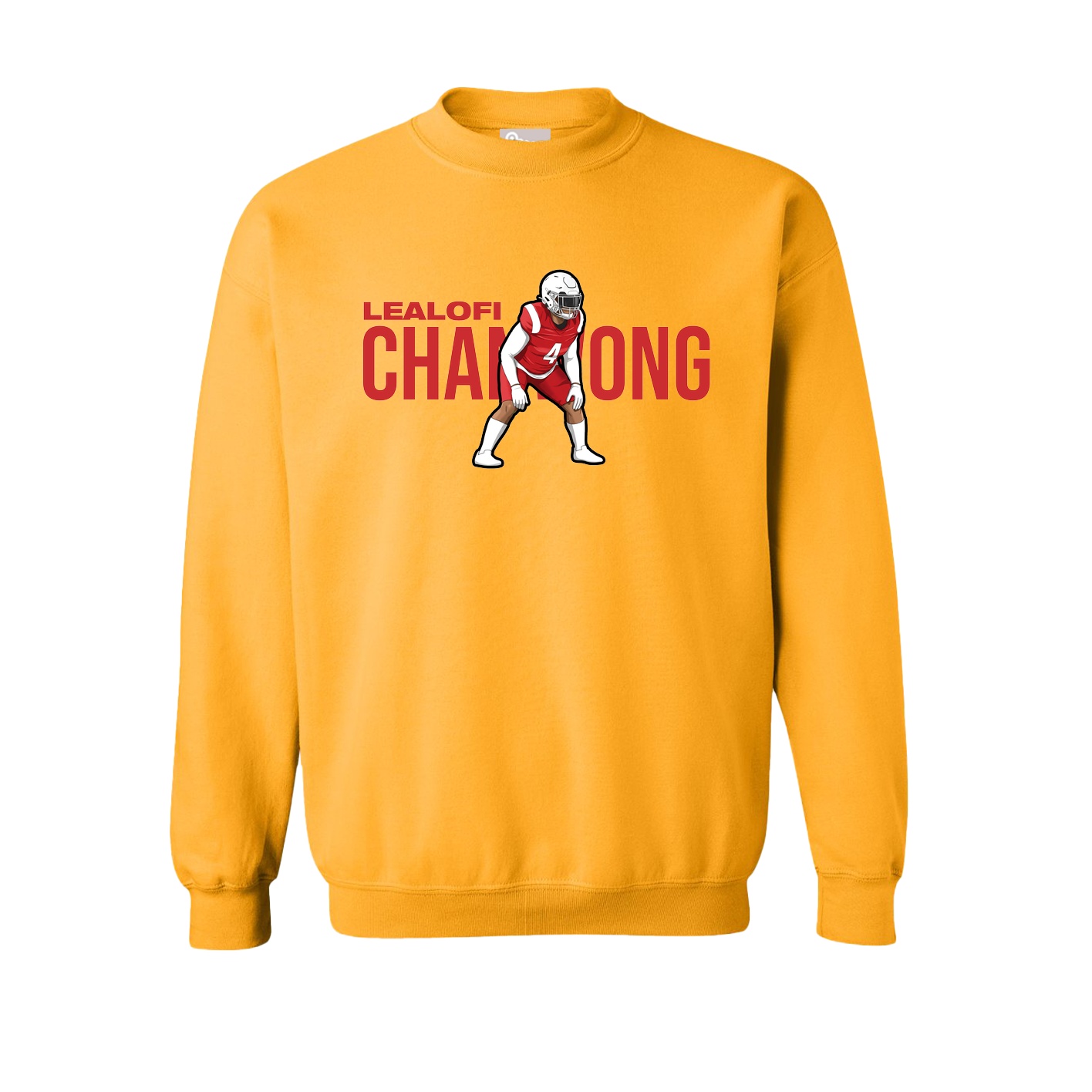 Fleece Crew — Player Name in Gold
