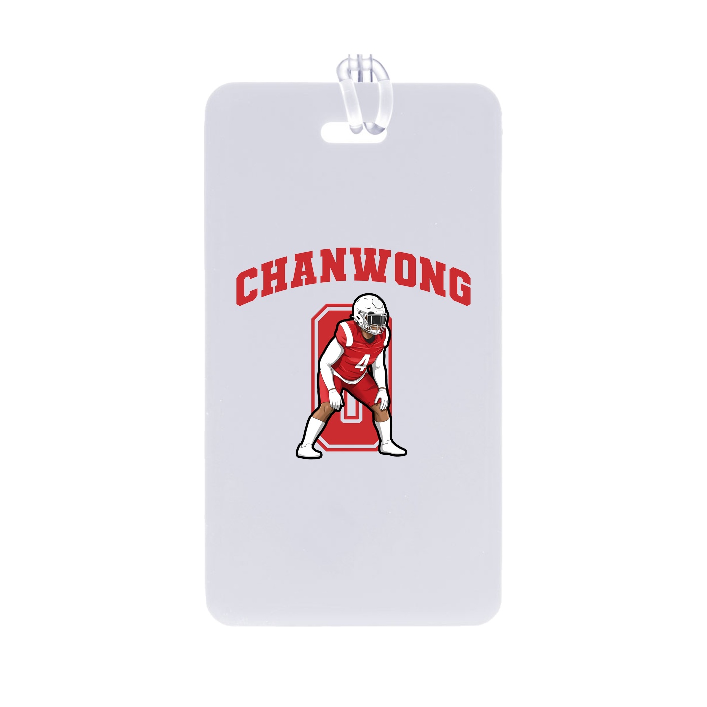 Bag Tag — Number in Classic