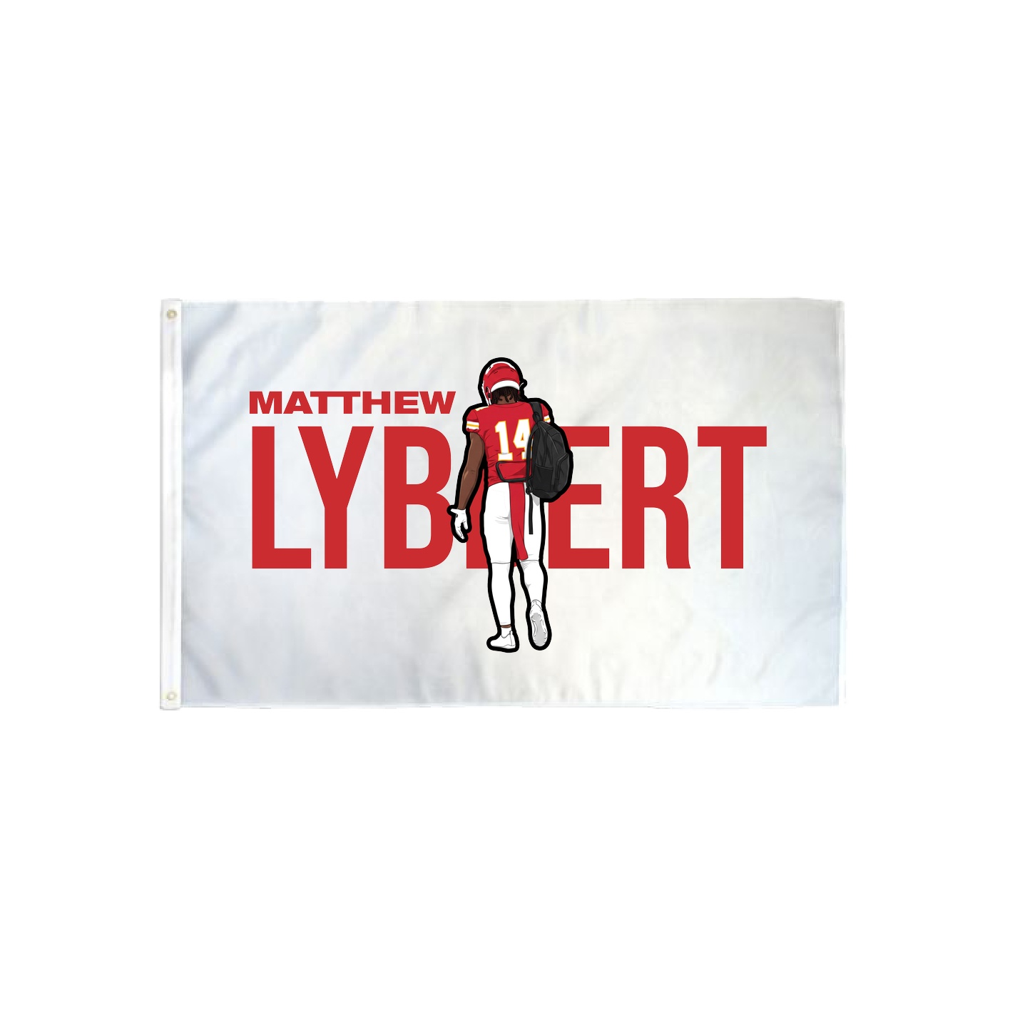 3x5 Flag — Player Name in Classic