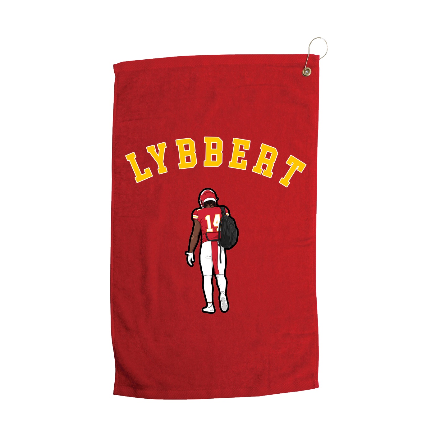 Golf Towel — Shirsey Arch in Red