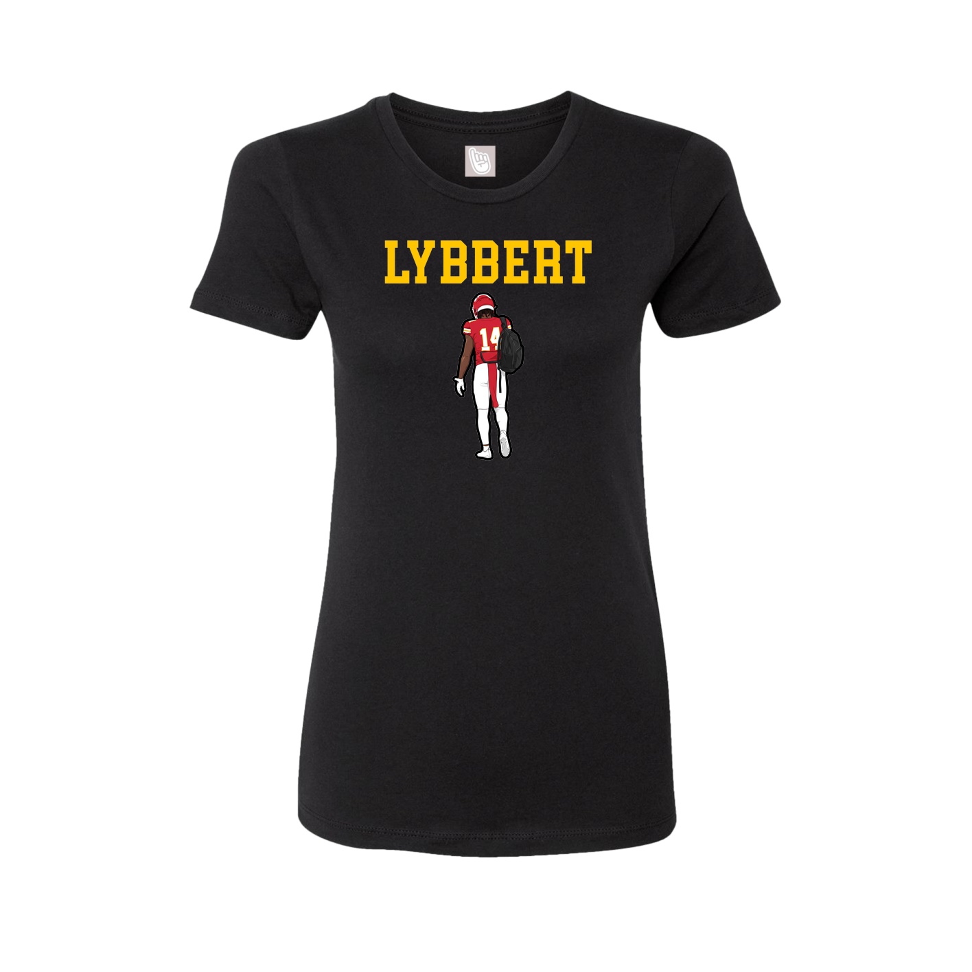 Fitted Women's Tee — Shirsey in Black