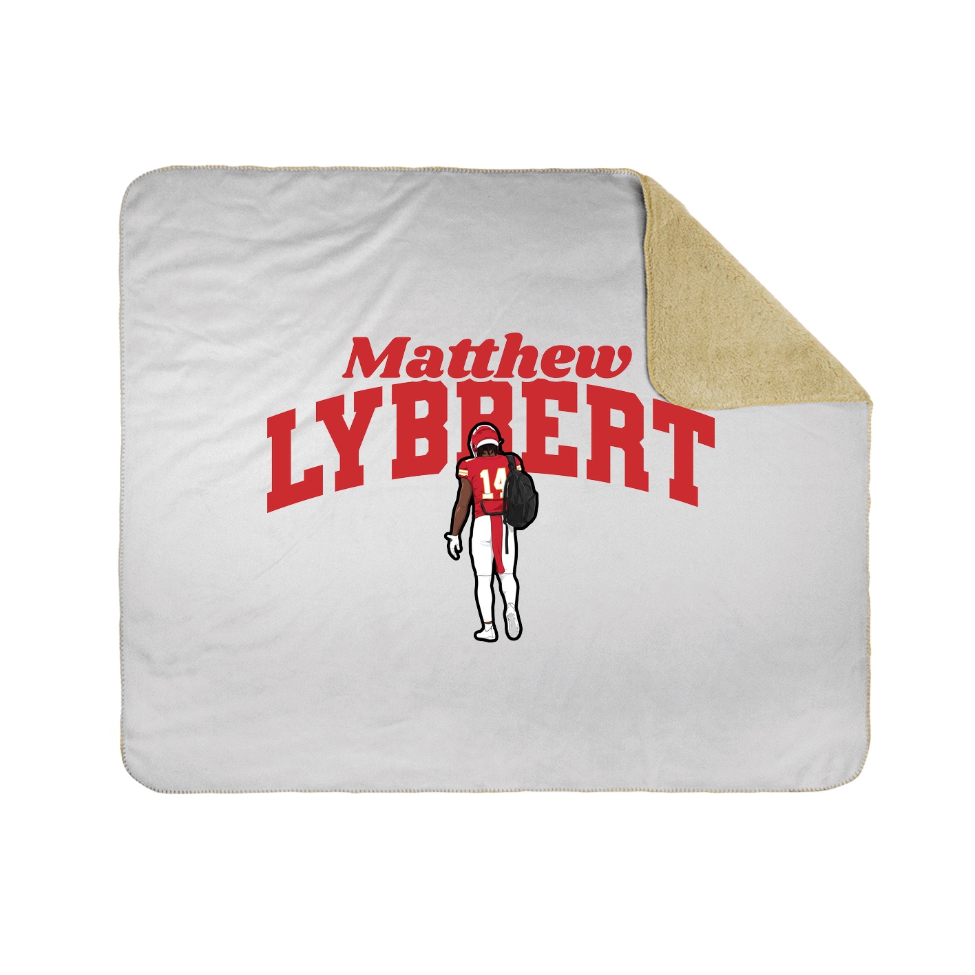 Throw Blanket — Signature Arch in White