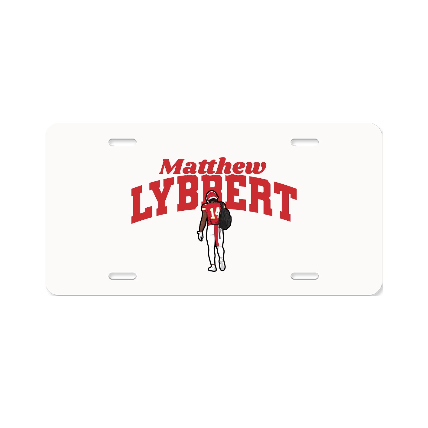 License Plate — Signature Arch in Classic