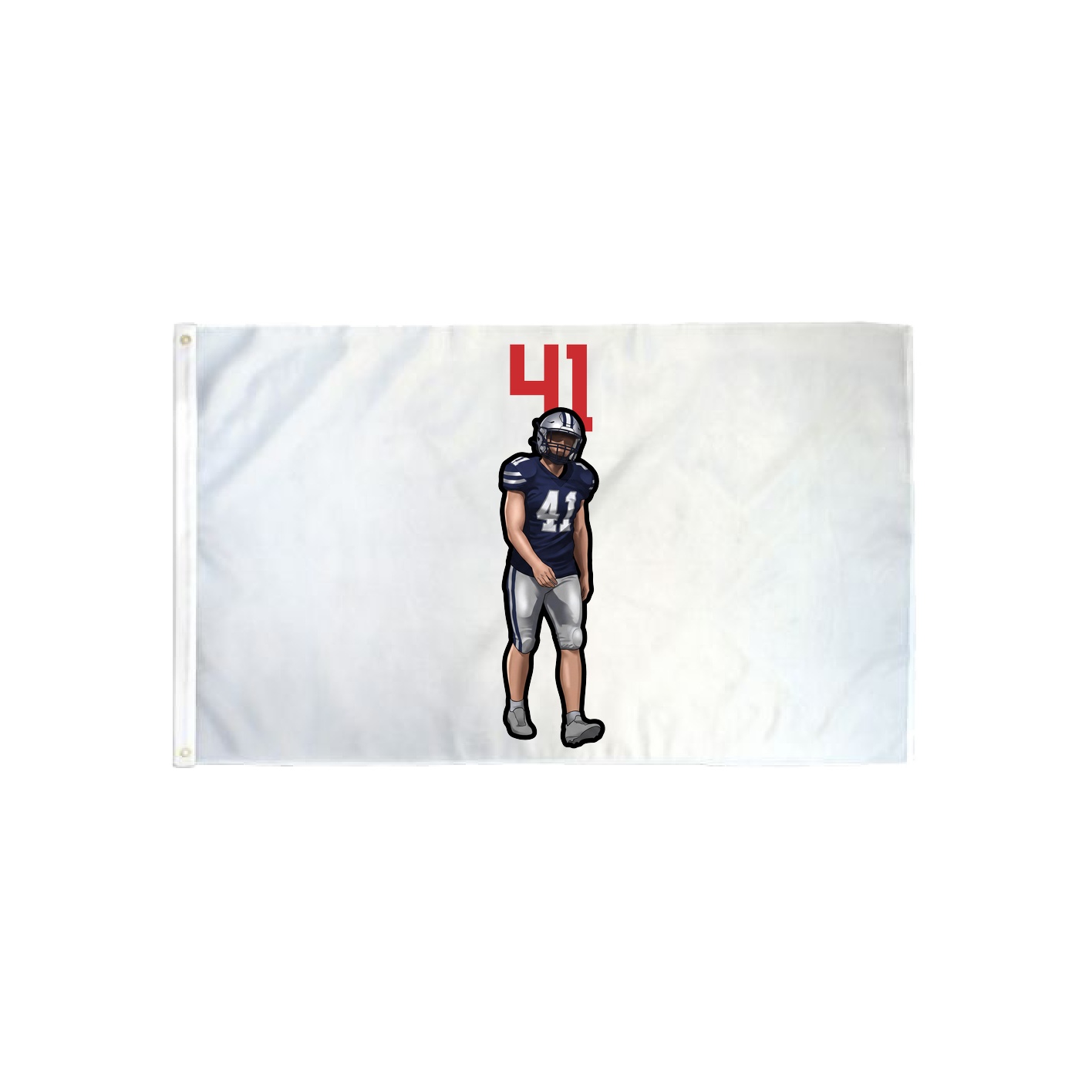 3x5 Flag — Number Top in Classic