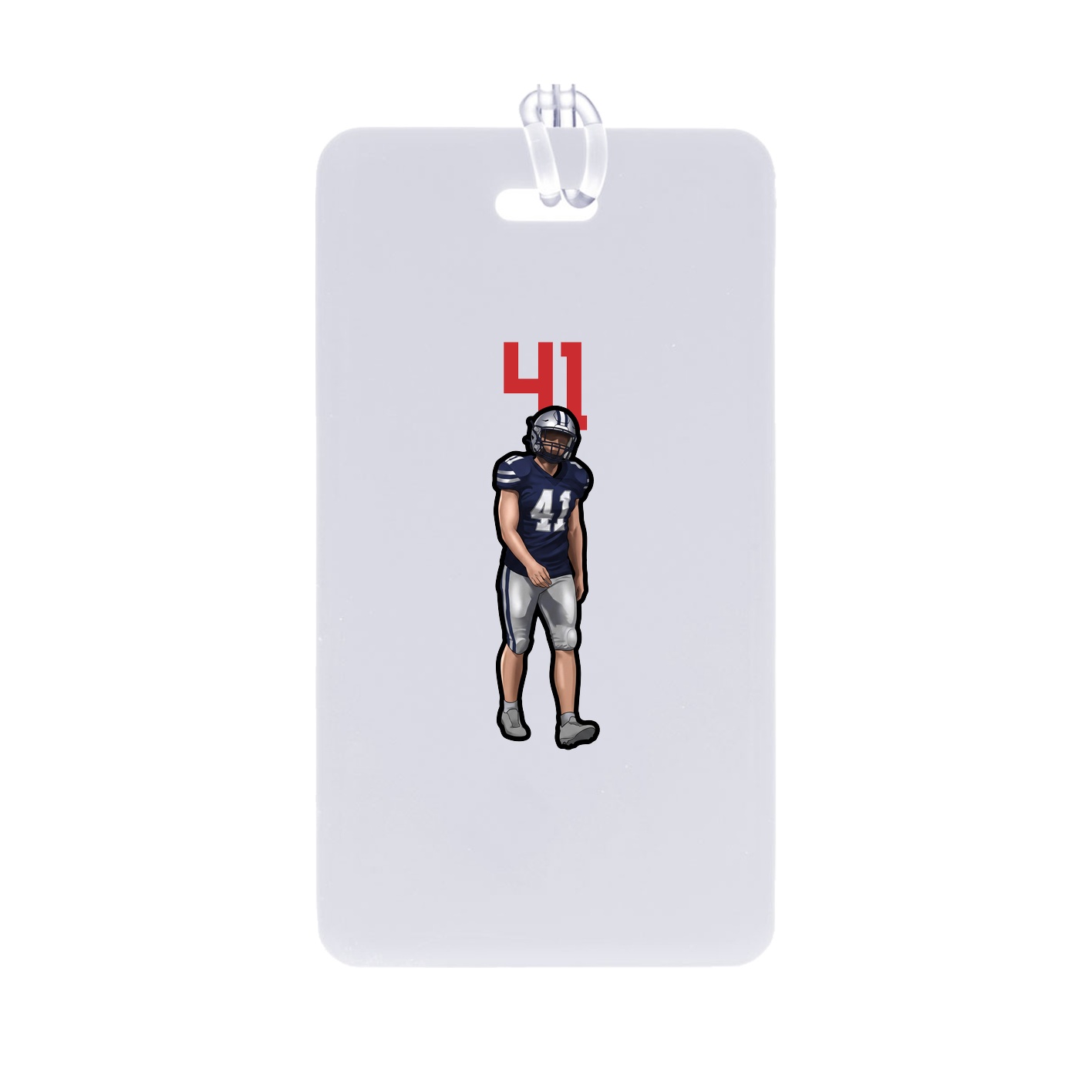 Bag Tag — Number Top in Classic