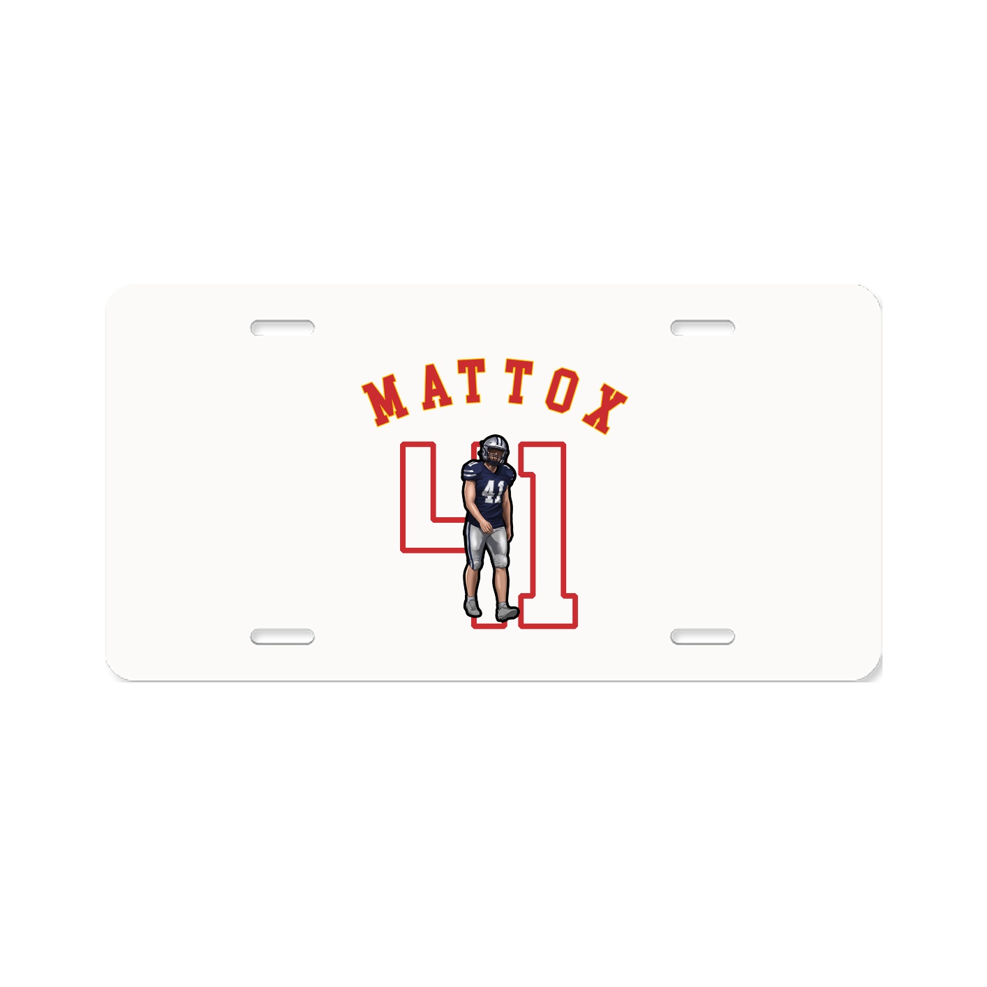 License Plate — Shirsey Arch in Classic