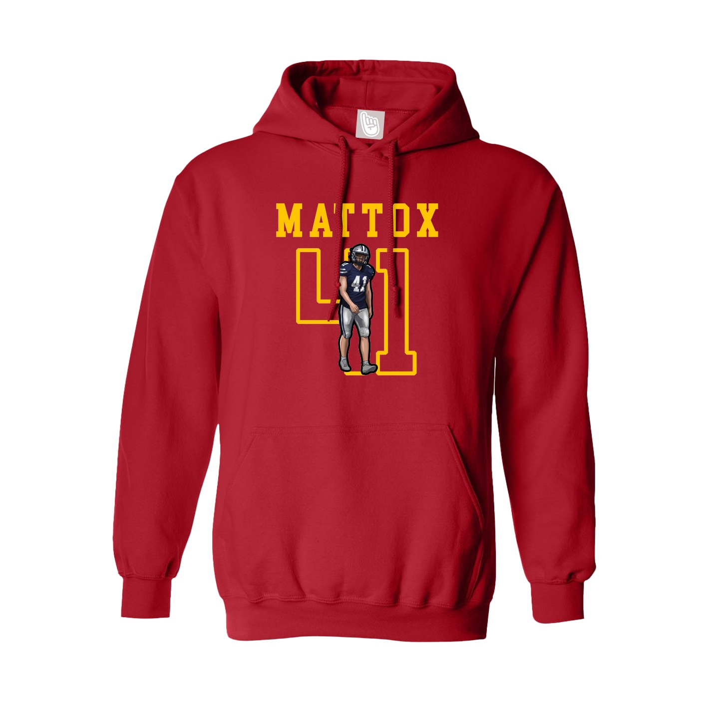 Youth Hoodie — Shirsey in Red