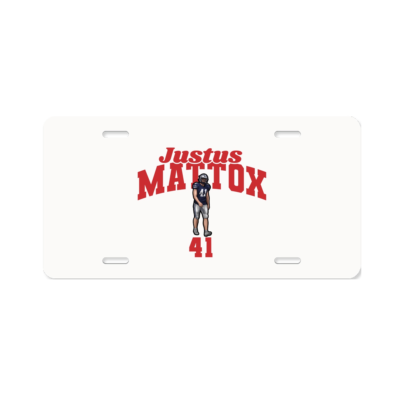License Plate — Signature Arch in Classic